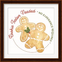 Home Cooked Christmas III-Cookie Testers Fine Art Print
