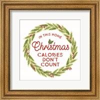 Home Cooked Christmas IV-Calories Don't Count Fine Art Print