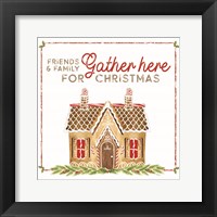 Home Cooked Christmas VI-Gather Here Framed Print