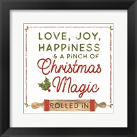 Home Cooked Christmas VII-Christmas Magic Framed Print