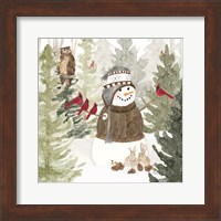 Christmas in the Woods III Fine Art Print