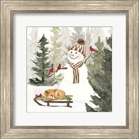 Christmas in the Woods IV Fine Art Print