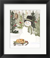 Christmas in the Woods Portrait II Fine Art Print