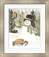 Christmas in the Woods Portrait II Fine Art Print