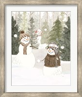 Christmas in the Woods Portrait III Fine Art Print