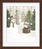Christmas in the Woods Portrait III Fine Art Print