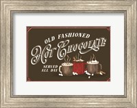 Hot Chocolate Season Landscape Brown III-Old Fashioned Fine Art Print