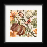 Autumn Vines III on Light Framed Print