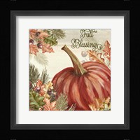 October Symphony III Framed Print
