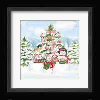 Peppermint Holiday VIII Framed Print