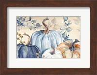 Pumpkin Blues I Fine Art Print