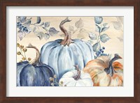 Pumpkin Blues I Fine Art Print