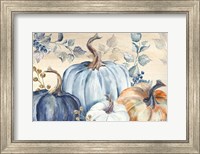 Pumpkin Blues I Fine Art Print