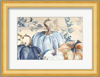 Pumpkin Blues I Fine Art Print