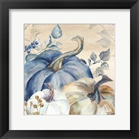 Pumpkin Blues III Framed Print