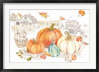 Pumpkin Season I Fine Art Print