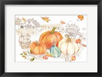 Pumpkin Season I Fine Art Print