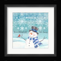 Snow Lace VI Framed Print