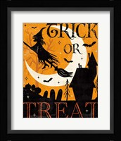 Halloween is Calling II Framed Print