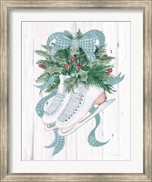 Holiday Sports Ice Skates Fine Art Print