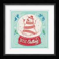 Naughty and Nice III Bright Framed Print
