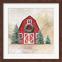 December Barn Fine Art Print