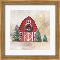 December Barn Fine Art Print