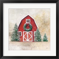 December Barn Fine Art Print