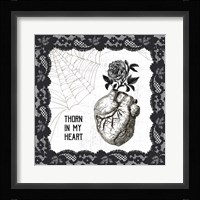 Arsenic and Anatomy I Framed Print