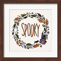 Halloween Wreath I Fine Art Print