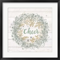 Frosty Cheer Sage Fine Art Print