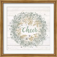 Frosty Cheer Sage Fine Art Print