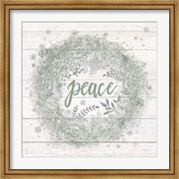 Frosty Peace Sage Silver Fine Art Print