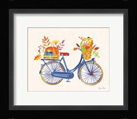 Autumn Harvest I Navy Framed Print