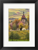 Church And Vineyards, Germany Fine Art Print