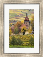 Church And Vineyards, Germany Fine Art Print