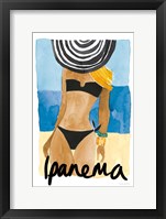 Ipanema Girl Framed Print