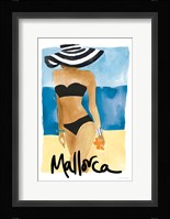 Mallorca Girl Fine Art Print