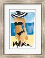 Mallorca Girl Fine Art Print