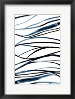 Threads of Blue I Framed Print