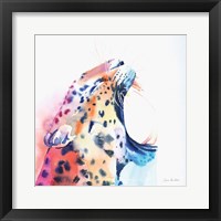 Wild Leopard Framed Print