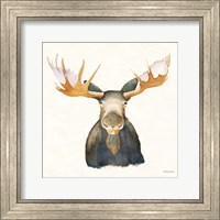 Moose on Cream Fine Art Print