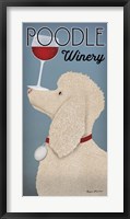 White Poodle Winery Fine Art Print