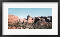 Kolob Canyons II Color Framed Print