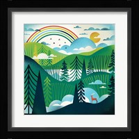 Green Hills Fine Art Print