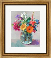Cottage Garden Bouquet I Fine Art Print