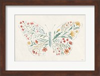 Wildflower Vibes Butterfly Fine Art Print