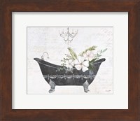 Floral Bath I Flipped Fine Art Print