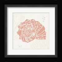 Seaside Style IX Framed Print