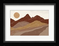 Peru Trails Neutral Fine Art Print